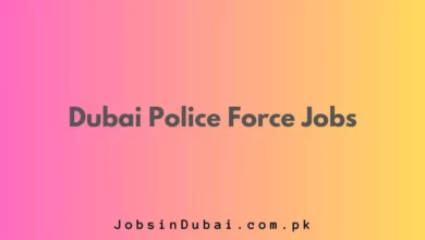 Dubai Police Force Jobs