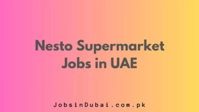 Nesto Supermarket Jobs in UAE