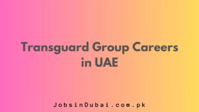 Transguard Group Careers in UAE