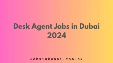 Desk Agent Jobs in Dubai