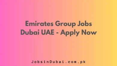 Emirates Group Jobs Dubai UAE