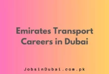 Emirates Transport Careers in Dubai