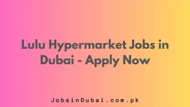 Lulu Hypermarket Jobs in Dubai 