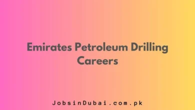 Emirates Petroleum Drilling Careers