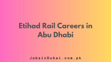 Etihad Rail Careers in Abu Dhabi