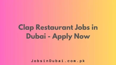 Clap Restaurant Jobs in Dubai