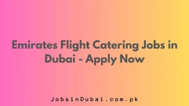 Emirates Flight Catering Jobs in Dubai