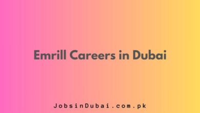 Emrill Careers in Dubai