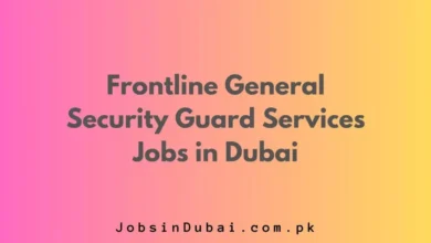 Frontline General Security Guard Services Jobs