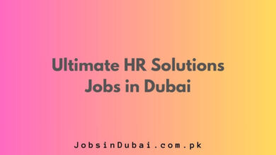 Ultimate HR Solutions Jobs in Dubai