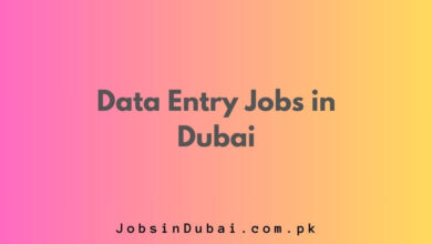 Data Entry Jobs in Dubai