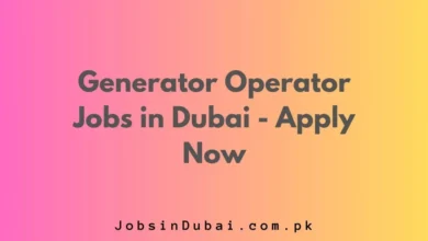 Generator Operator Jobs in Dubai