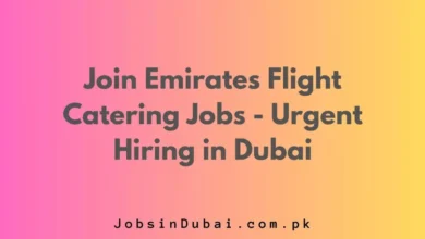 Join Emirates Flight Catering Jobs