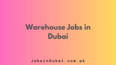 Warehouse Jobs in Dubai