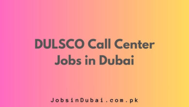 DULSCO Call Center Jobs in Dubai