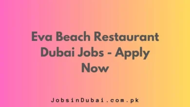 Eva Beach Restaurant Dubai Jobs