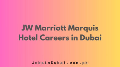 JW Marriott Marquis Hotel Careers in Dubai
