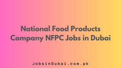 National Food Products Company NFPC Jobs in Dubai