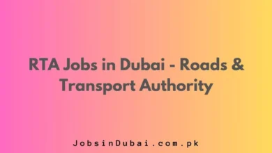 RTA Jobs in Dubai