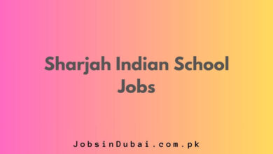 Sharjah Indian School Jobs