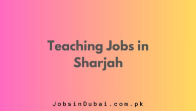 Teaching Jobs in Sharjah