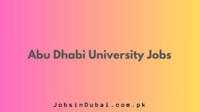 Abu Dhabi University Jobs