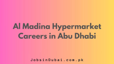 Al Madina Hypermarket Careers in Abu Dhabi