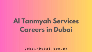 Al Tanmyah Services Careers in Dubai