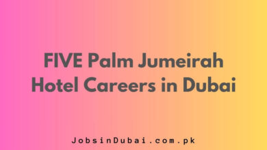 FIVE Palm Jumeirah Hotel Careers in Dubai