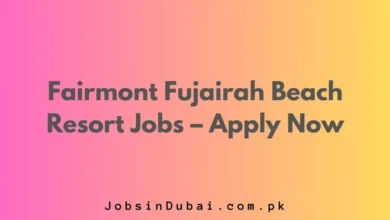 Fairmont Fujairah Beach Resort Jobs