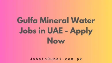 Gulfa Mineral Water Jobs in UAE