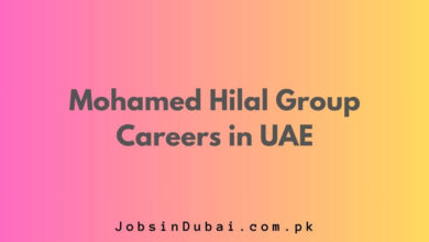 Mohamed Hilal Group Careers in UAE