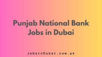 Punjab National Bank Jobs in Dubai