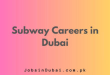 Subway Careers in Dubai