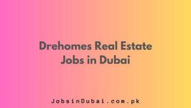 Drehomes Real Estate Jobs in Dubai