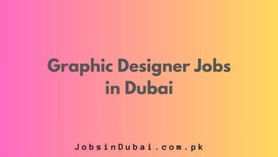 Graphic Designer Jobs in Dubai