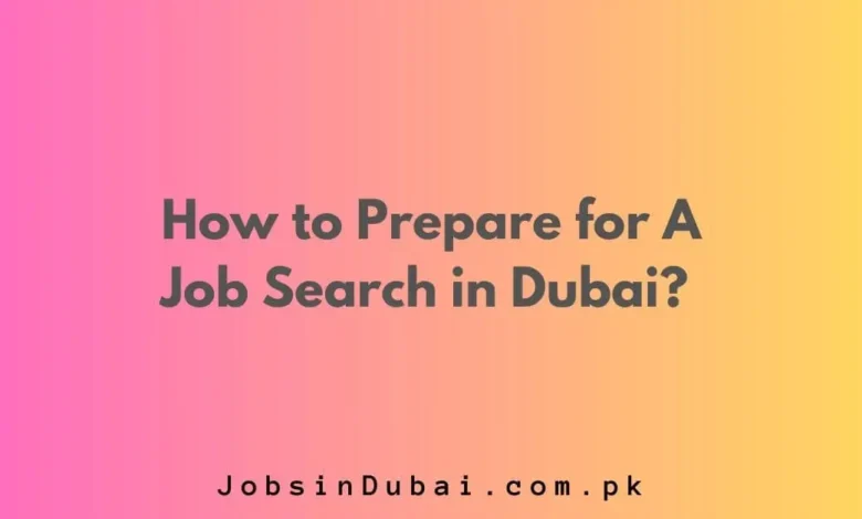 Job Search in Dubai 