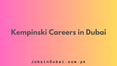 Kempinski Careers in Dubai