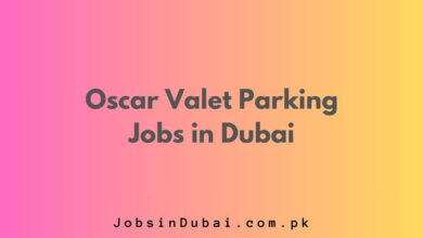 Oscar Valet Parking Jobs in Dubai