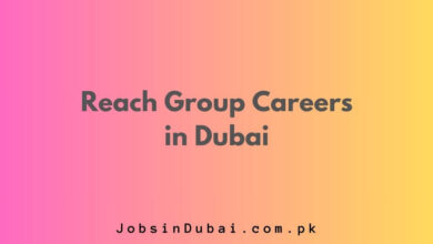 Reach Group Careers in Dubai