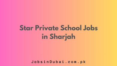 Star Private School Jobs in Sharjah