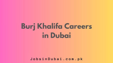 Burj Khalifa Careers in Dubai