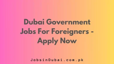 Dubai Government Jobs