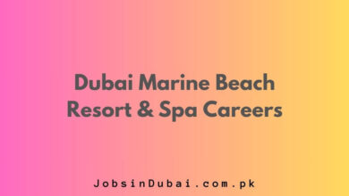 Dubai Marine Beach Resort & Spa Careers