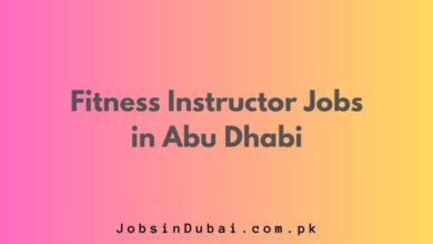 Fitness Instructor Jobs in Abu Dhabi