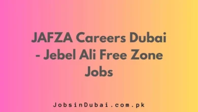 JAFZA Careers Dubai 