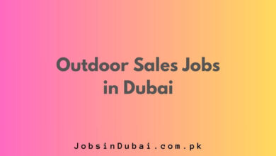 Outdoor Sales Jobs in Dubai