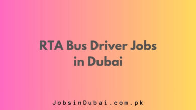 RTA Bus Driver Jobs in Dubai