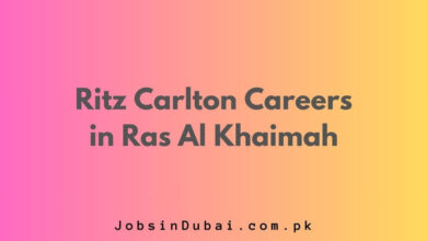 Ritz Carlton Careers in Ras Al Khaimah