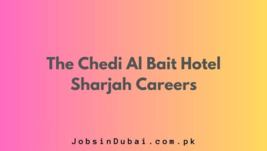 The Chedi Al Bait Hotel Sharjah Careers